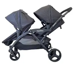 COBABY - COCHE DOBLE TWINMAX BLACK