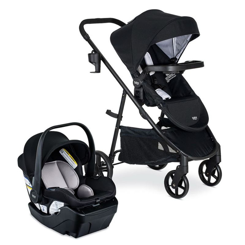 BRITAX - Coches Travel System BRITAX Brook-Willow Onyx Glacier