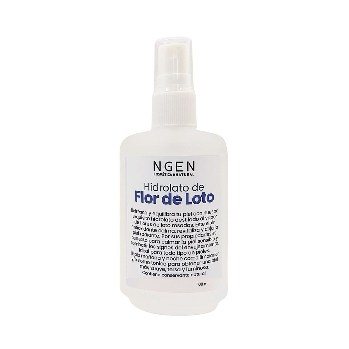 COSMETICA NATURAL NGEN - Hidrolato de Flor de Loto