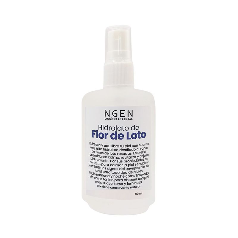 COSMETICA NATURAL NGEN - Hidrolato de Flor de Loto
