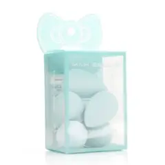 MAX BELLE - Set 5 Mini Esponjas Gota Maquillaje Pro MaxBelle Agua