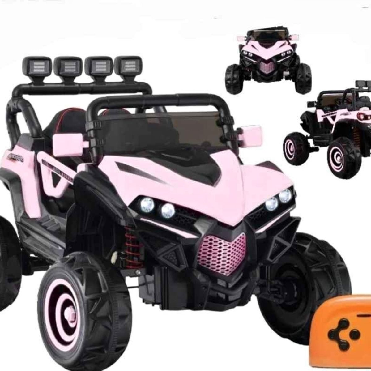 GENERICO - Jeep Auto Buggy 4X4 Para Niñas Rosado