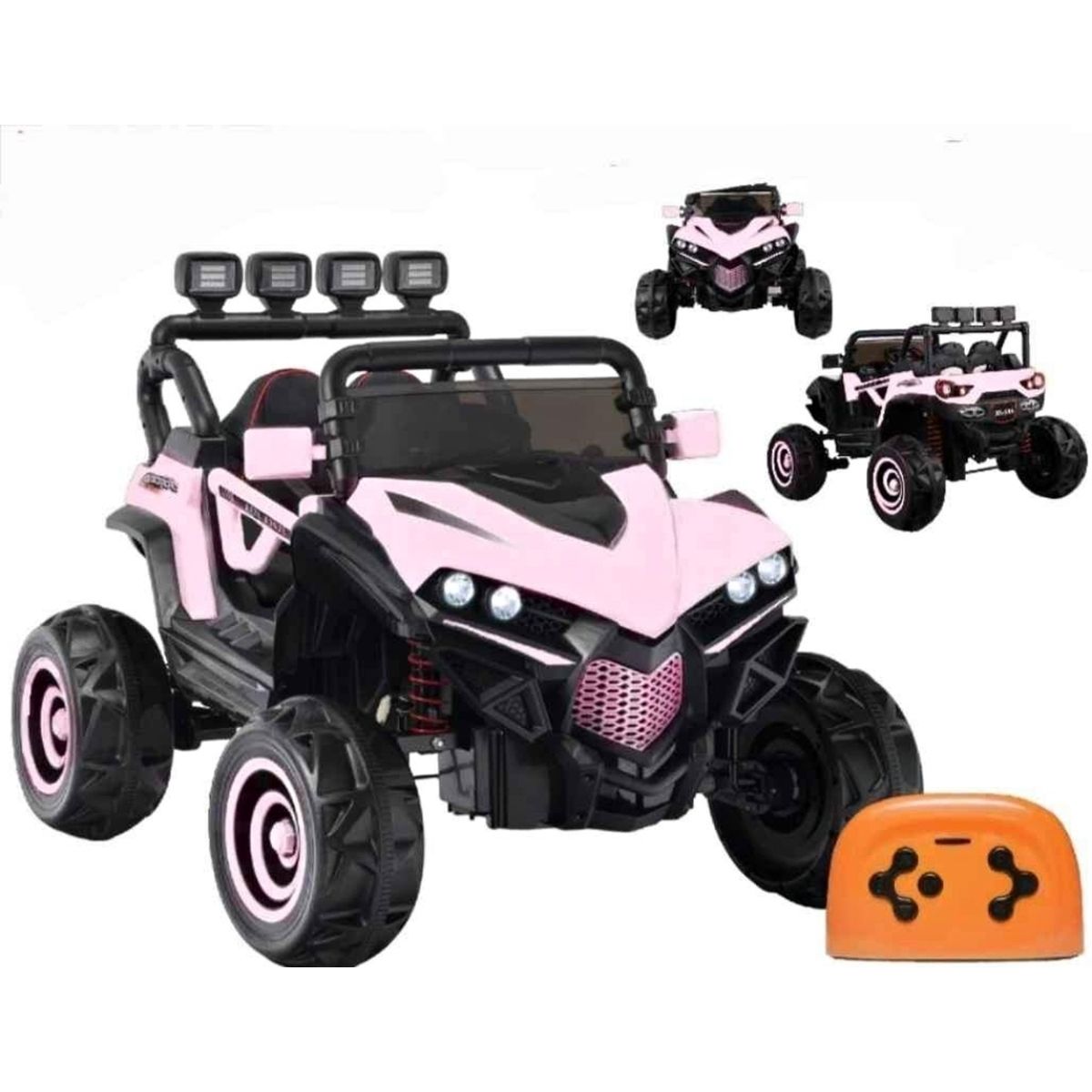 GENERICO - Jeep Auto Buggy 4X4 Para Niñas Rosado