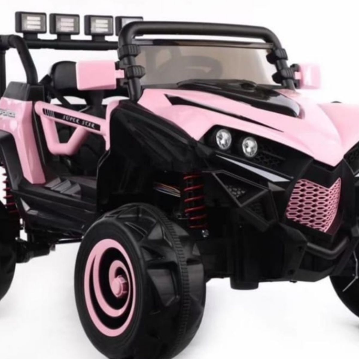 GENERICO - Jeep Auto Buggy 4X4 Para Niñas Rosado