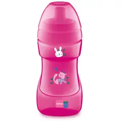 MAM - Vaso Antiderrame Sport - 12 Meses, Rosado