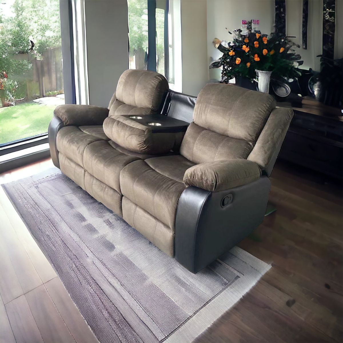 ANDYRALL HOME - SOFA 3 CUERPOS RECLINABLE ATLAS