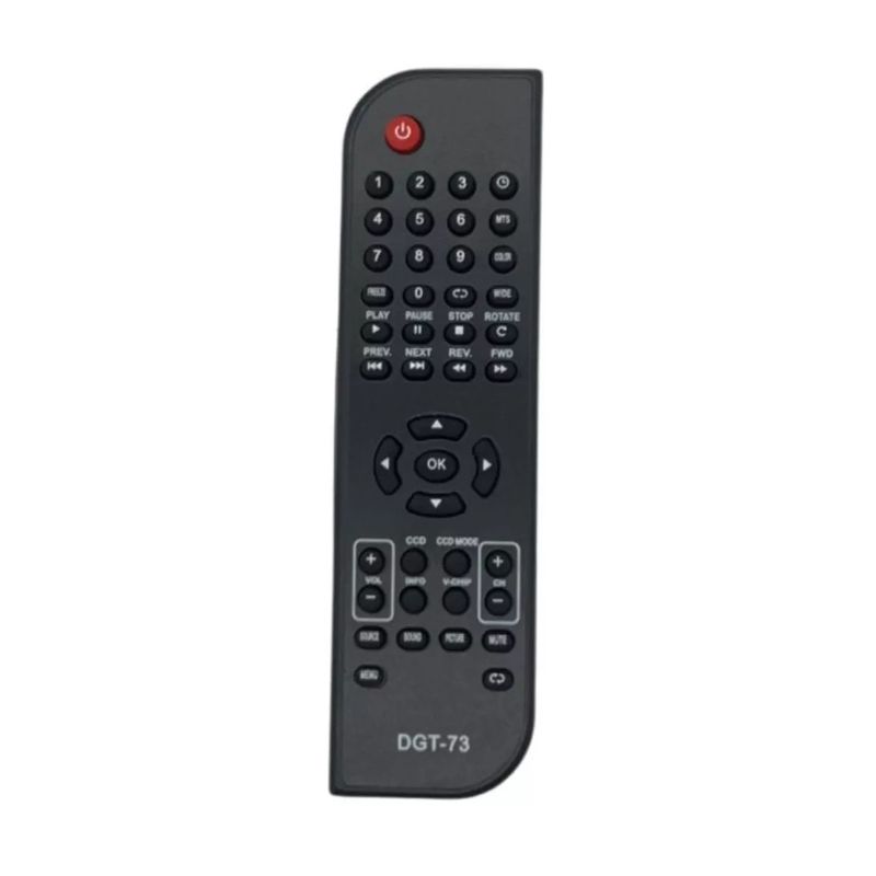 GENERICO - Control Remoto Compatible Para Aoc Serie W334f Dgt-73