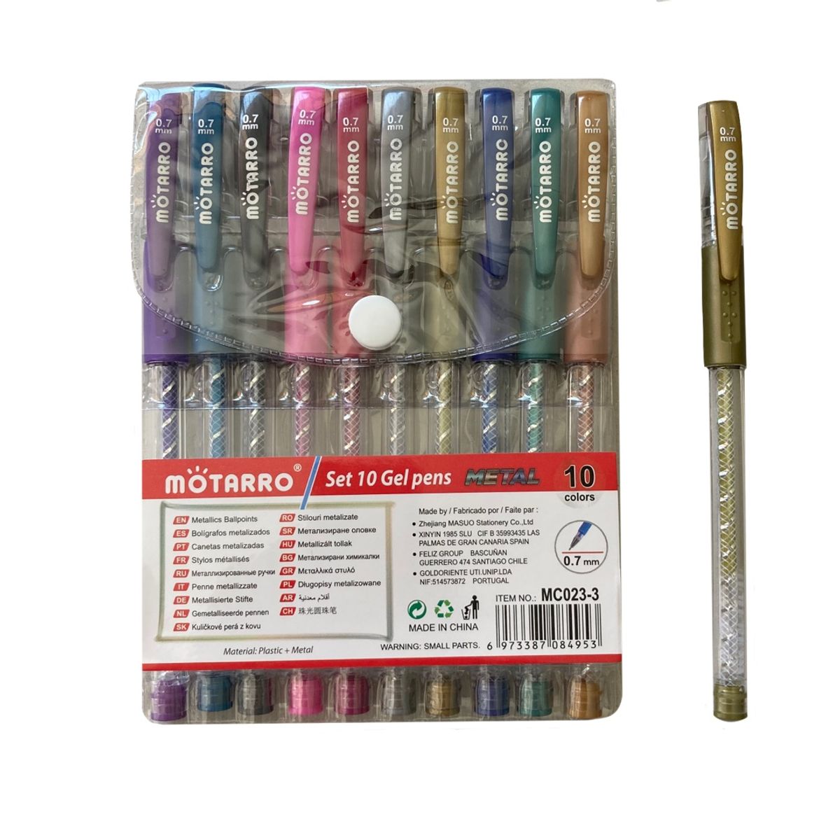 MOTARRO - Pack útiles escolares 2 -Lápices -Bolígrafos -Estuche y más