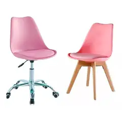 GENERICO - Pack Duo Sillas Tulip ROSA