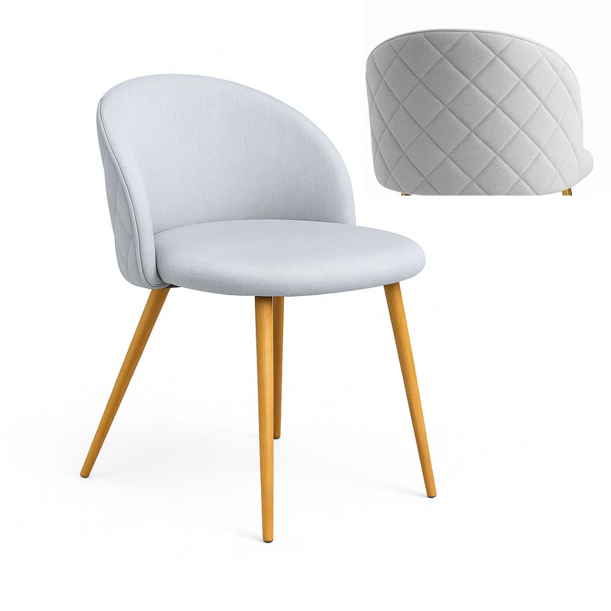 GENERICO - Sillon Nordem Lino GRIS