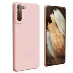 GENERICO - Carcasa De Silicona Para Samsung S21 Plus - Arena Rosa