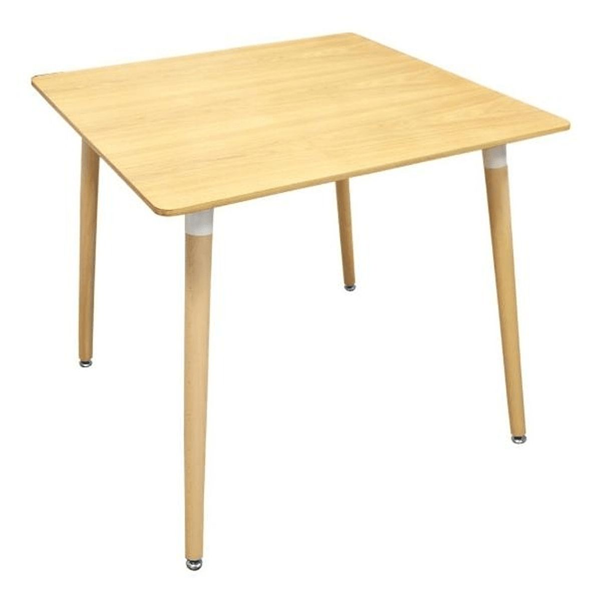 GENERICO - Mesa Cuadrada Eames de 80×80 cm MADERA