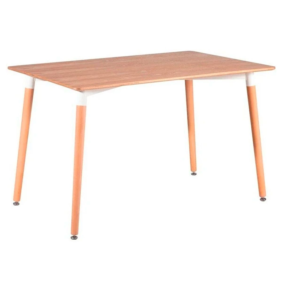 GENERICO - Mesa Rectangular Estilo Eames 120×80 cm MADERA