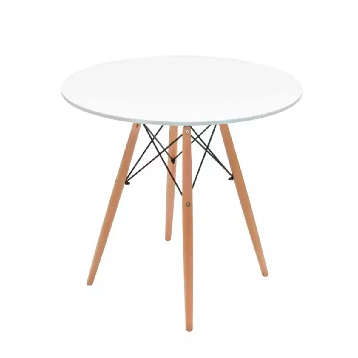 GENERICO - Mesa Redonda Eames de 80 cm BLANCO