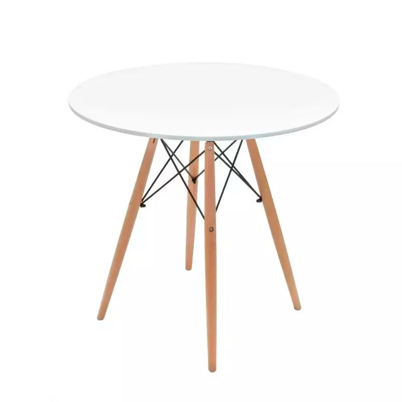 GENERICO - Mesa Redonda Eames de 80 cm BLANCO