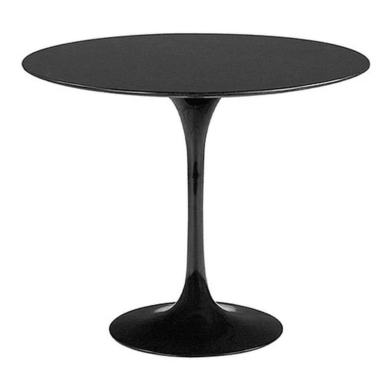 GENERICO - Mesa Tulip Melamina 80cm NEGRO