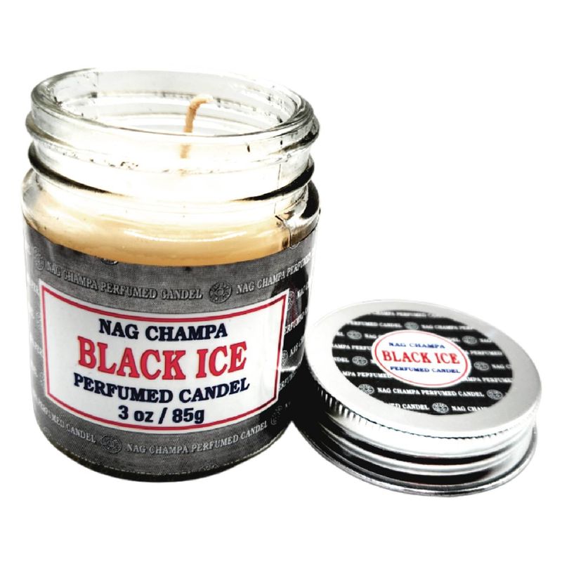 GENERICO - Vela Aromática Black Ice 24hrs - Nag Champa