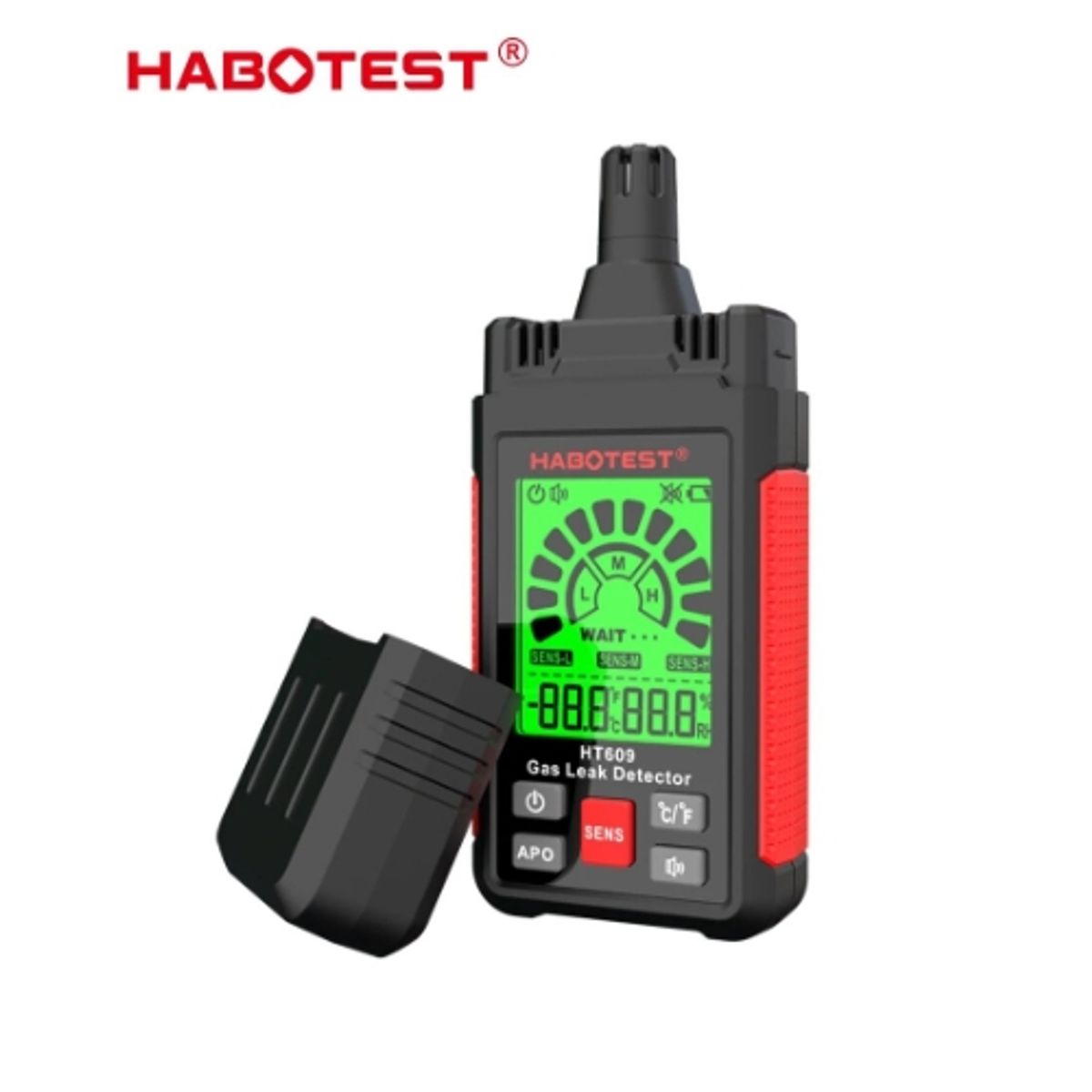 GENERICO - Detector de fugas de GaS Combustibles Humedad Temperatura Habotest HT609