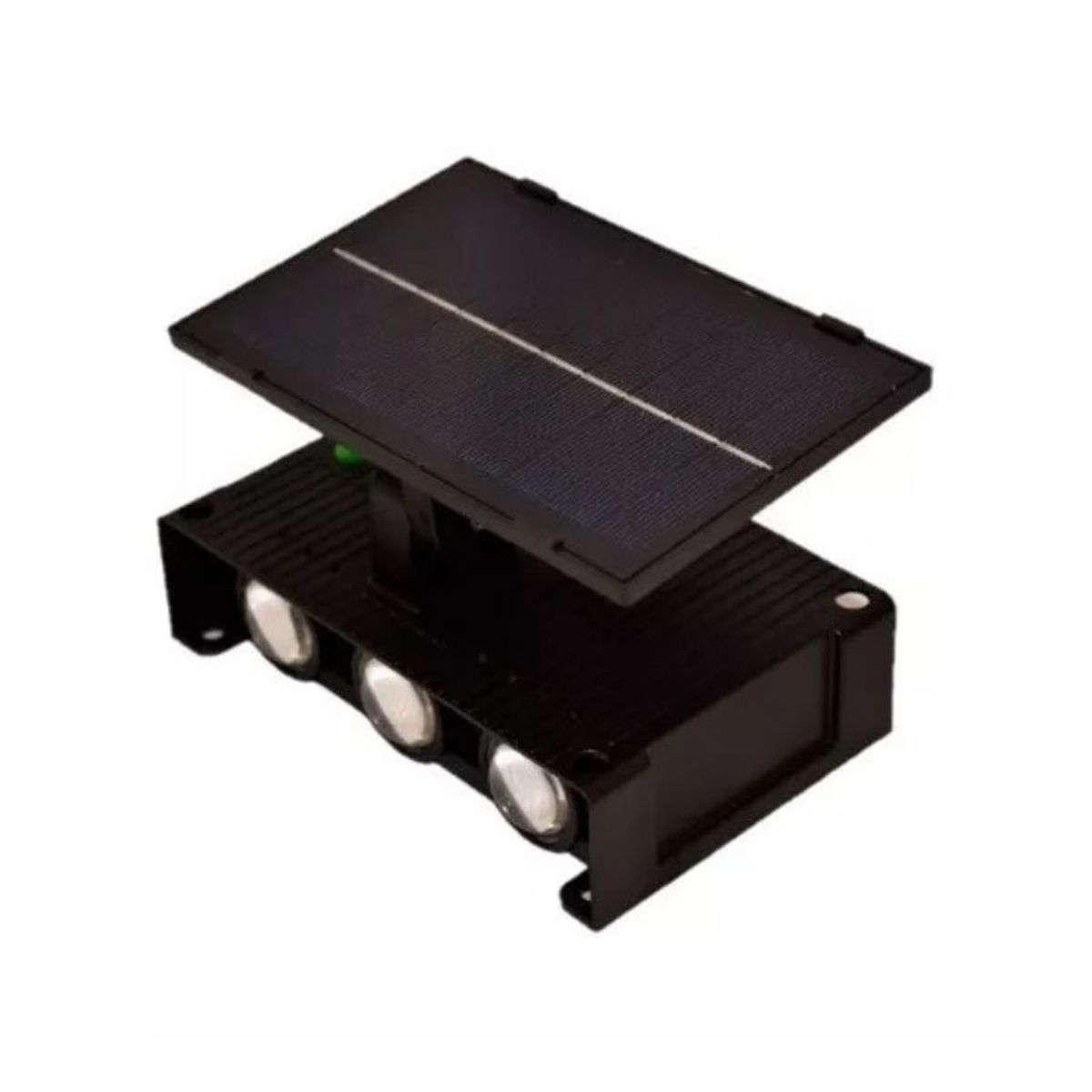 GENERICO - Pack 3 Lampara Aplique Solar De Pared Con Panel Lampara Decorativa