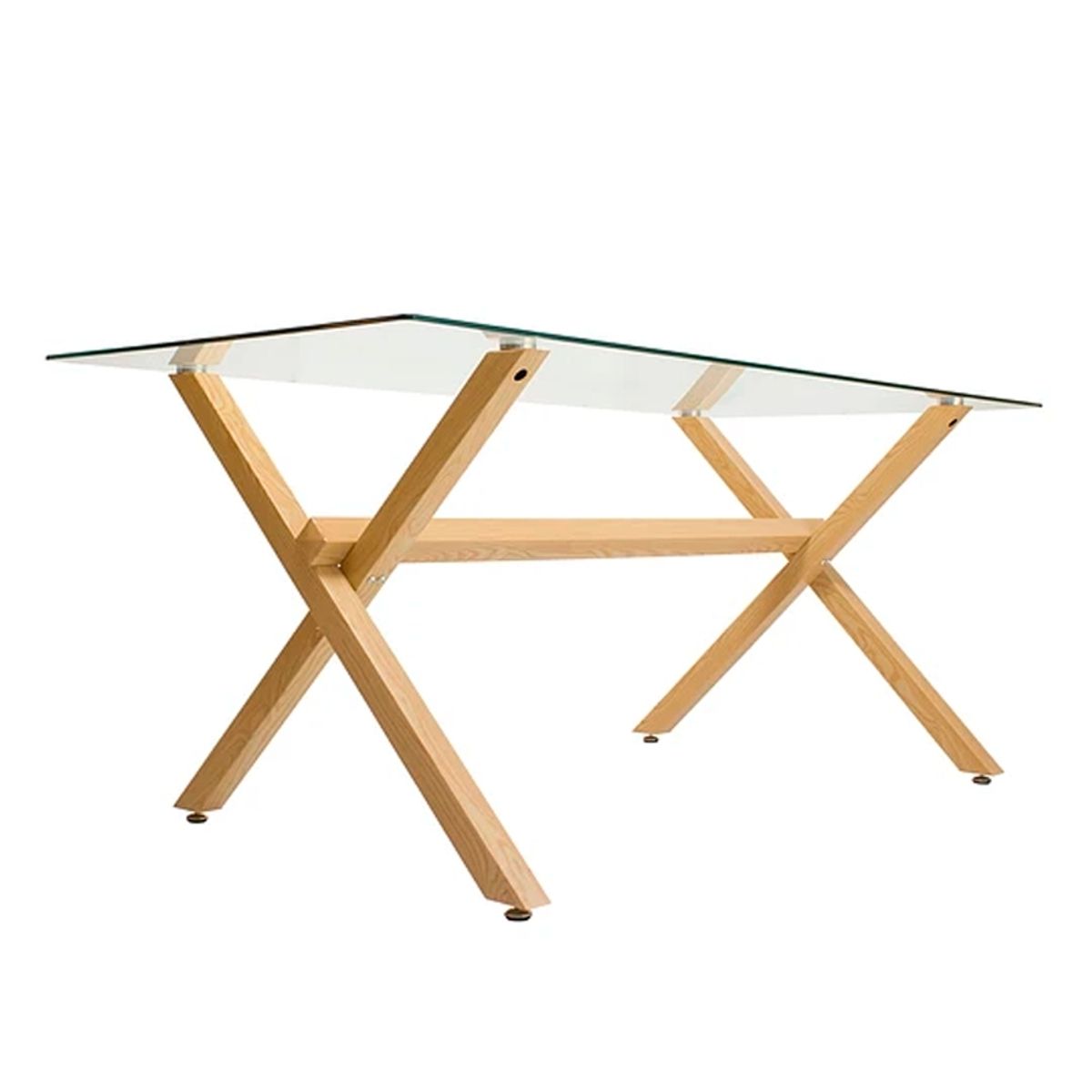 GENERICO - Mesa Valencia Cristal 140x90cm