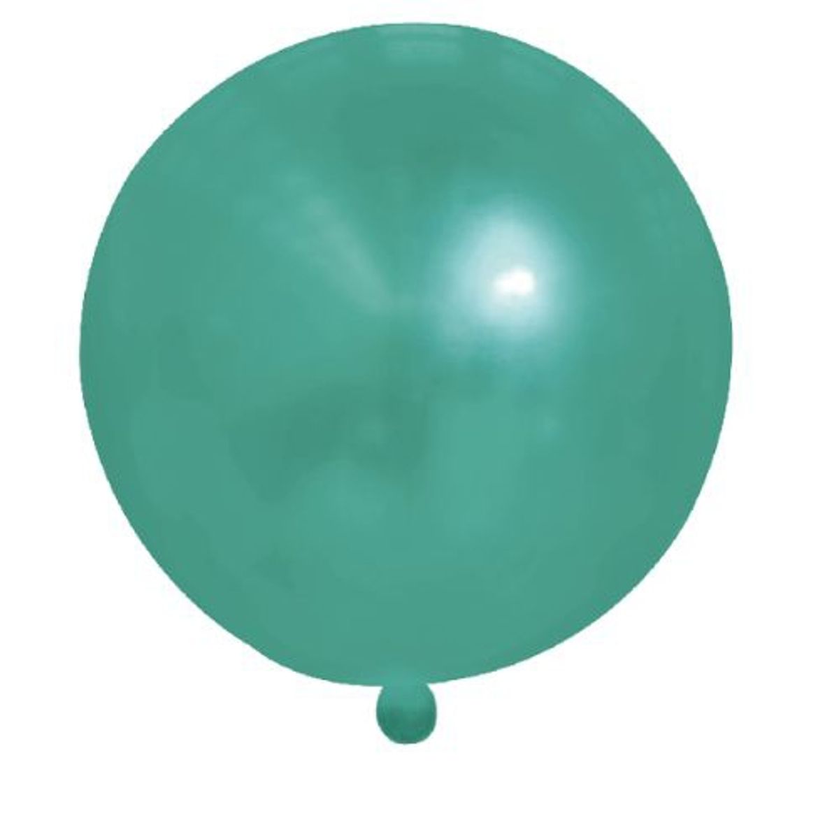 GENERICO - Globo Redondo 1 Unidad 45 Cm Color Turquesa