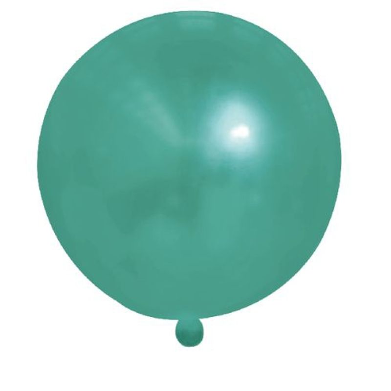 GENERICO - Globo Redondo 1 Unidad 45 Cm Color Turquesa