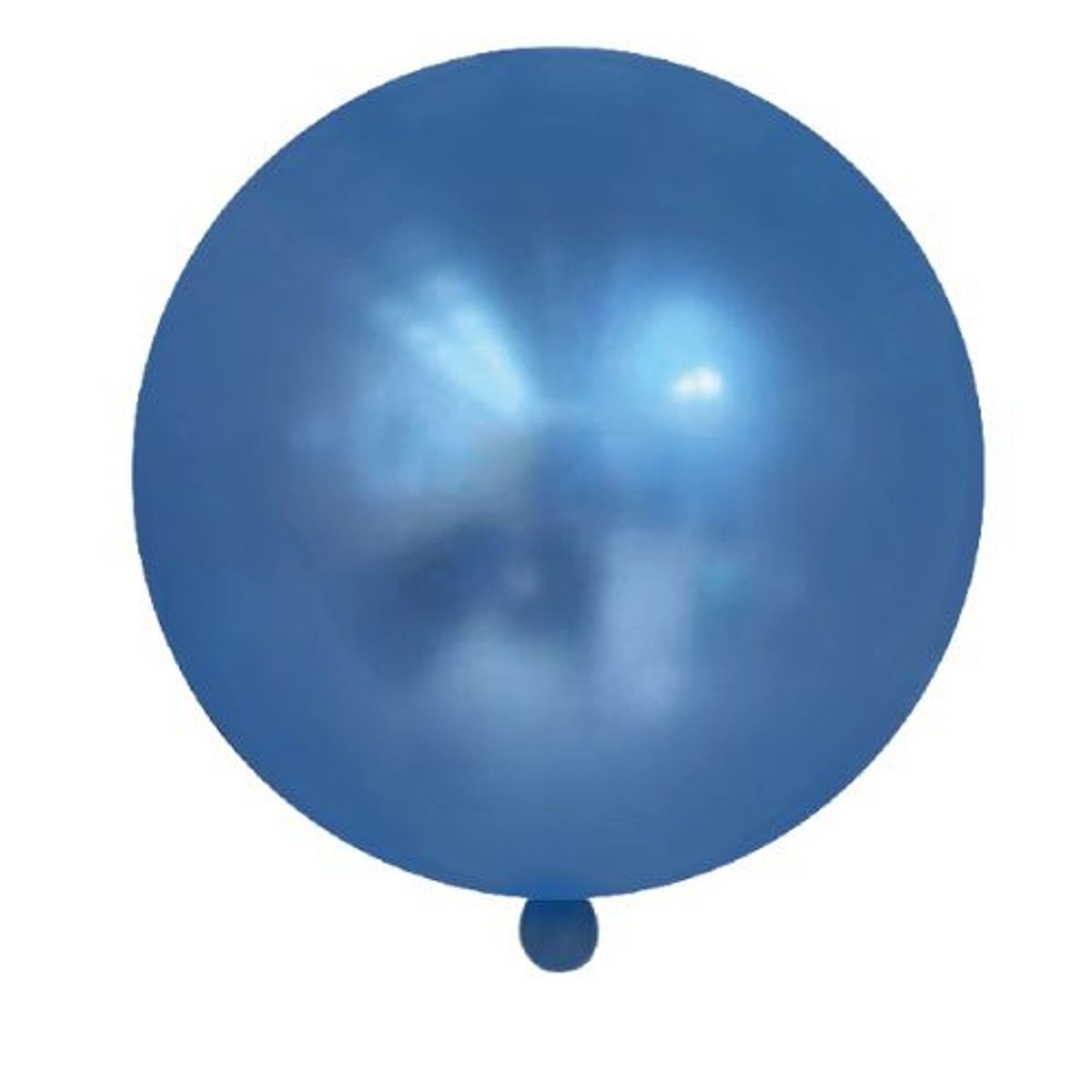 GENERICO - Globo Redondo 1 Unidad 45 Cm Color Azul