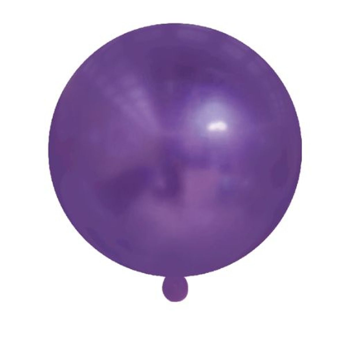 GENERICO - Globo Redondo 1 Unidad 45 Cm Color Morado