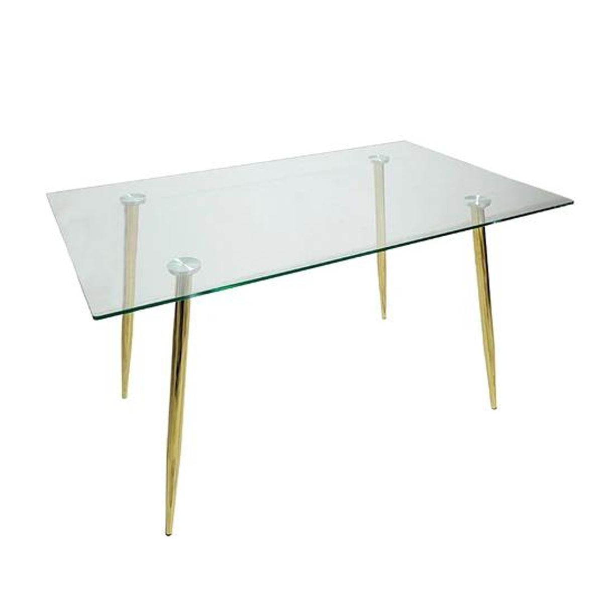 GENERICO - Mesa Cristal Gold de 130x80cm
