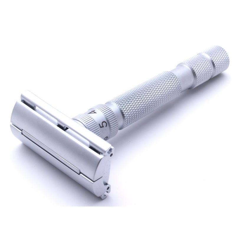 ROCKWELL - ROCKWELL T2 MAQUINA DE AFEITAR DOBLE HOJA AJUSTABLE-CROMO