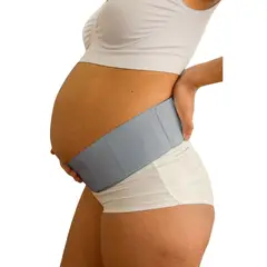 MITIMA - Soporte Abdominal Embarazada Gris Faja prenatal