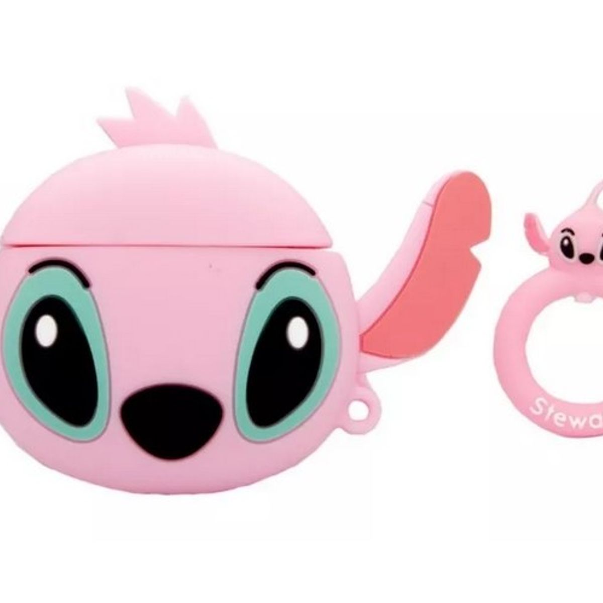 GENERICO - Funda de Silicona de Stitch - Angel 3°Generación