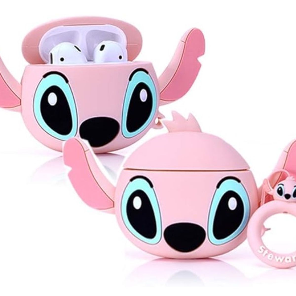 GENERICO - Funda de Silicona de Stitch - Angel 3°Generación