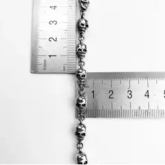 GENERICO - Pulsera calavera unisex