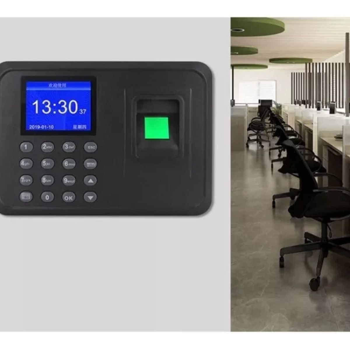 GENERICO - Control De Asistencia Con Huella Digital En Español