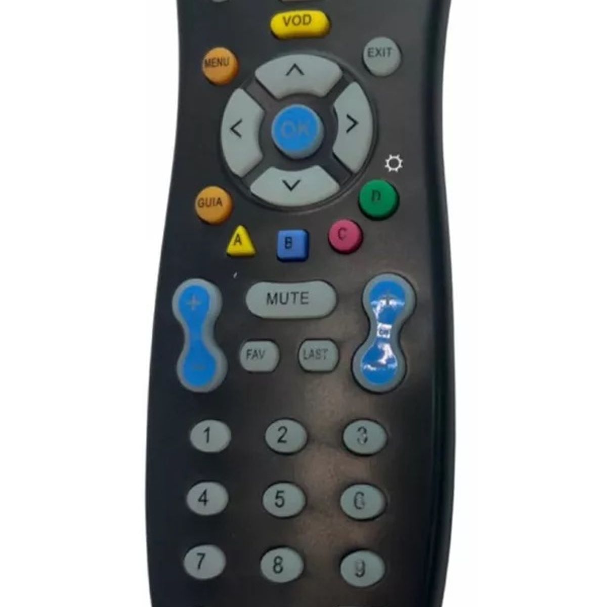 GENERICO - Control Remoto Compatible Para Decodificador Vtr