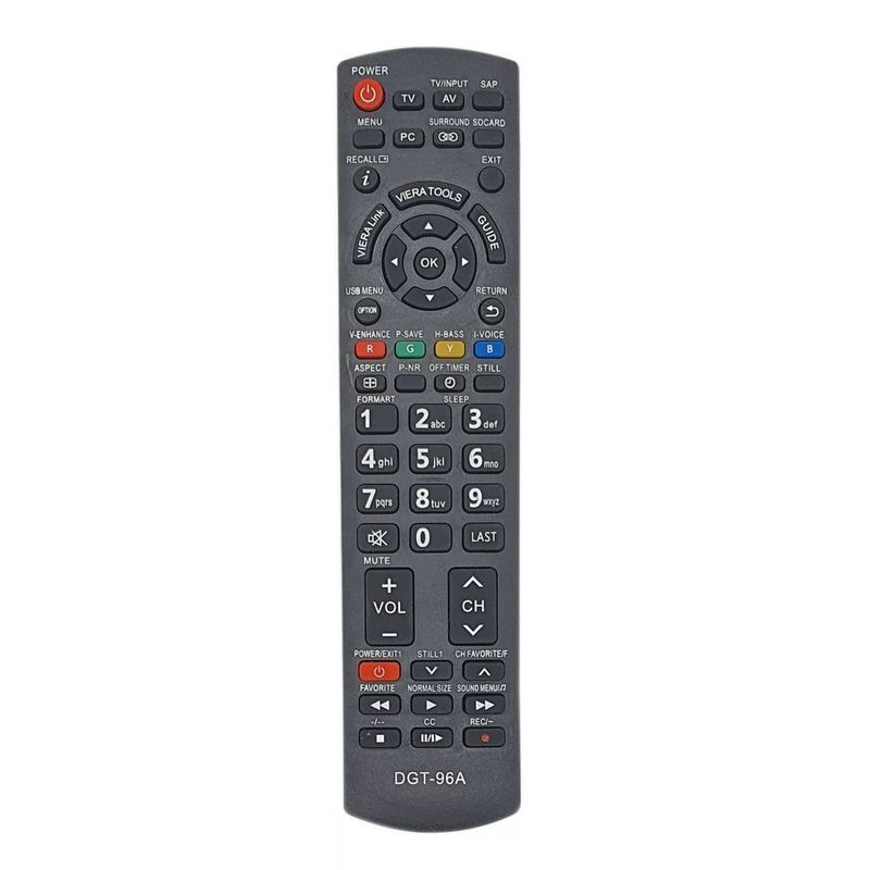 GENERICO - Control Remoto Compatible Con Panasonic Lcd Led
