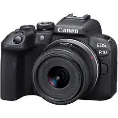 CANON - EOS R10 Cámara sin espejo con lente de 18-45 mm