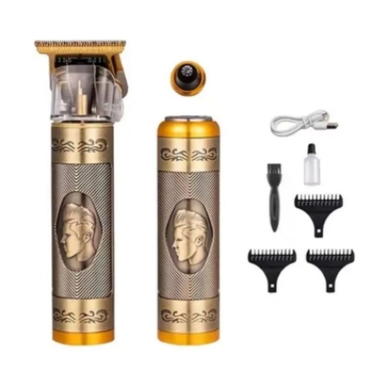 GENERICO - Kit Mini Maquina Rasuradora Corta Pelo 3 En 1 Afeitadora Usb