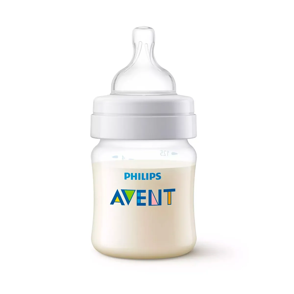 AVENT - Biberón 0 m+ anticólicos 125 ml Avent SCY100/01