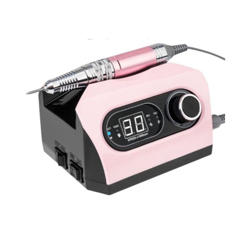 GENERICO - Pulidor Drimel Eléctrico Pantalla Digital 6 Brocas Manicura