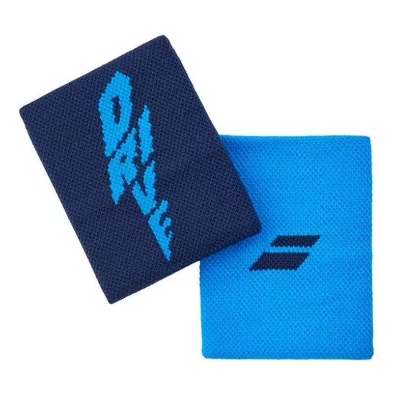 BABOLAT - Muñequeras de tenis Babolat Azul