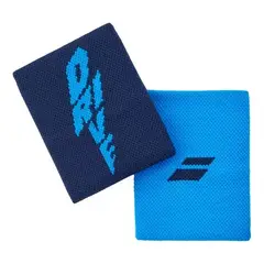 BABOLAT - Muñequeras de tenis Azul