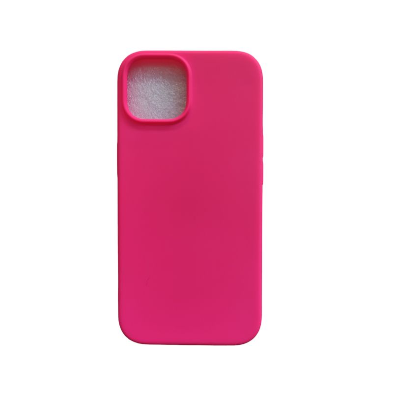GENERICO - Carcasa Silicona Para Iphone 15 - Fucsia