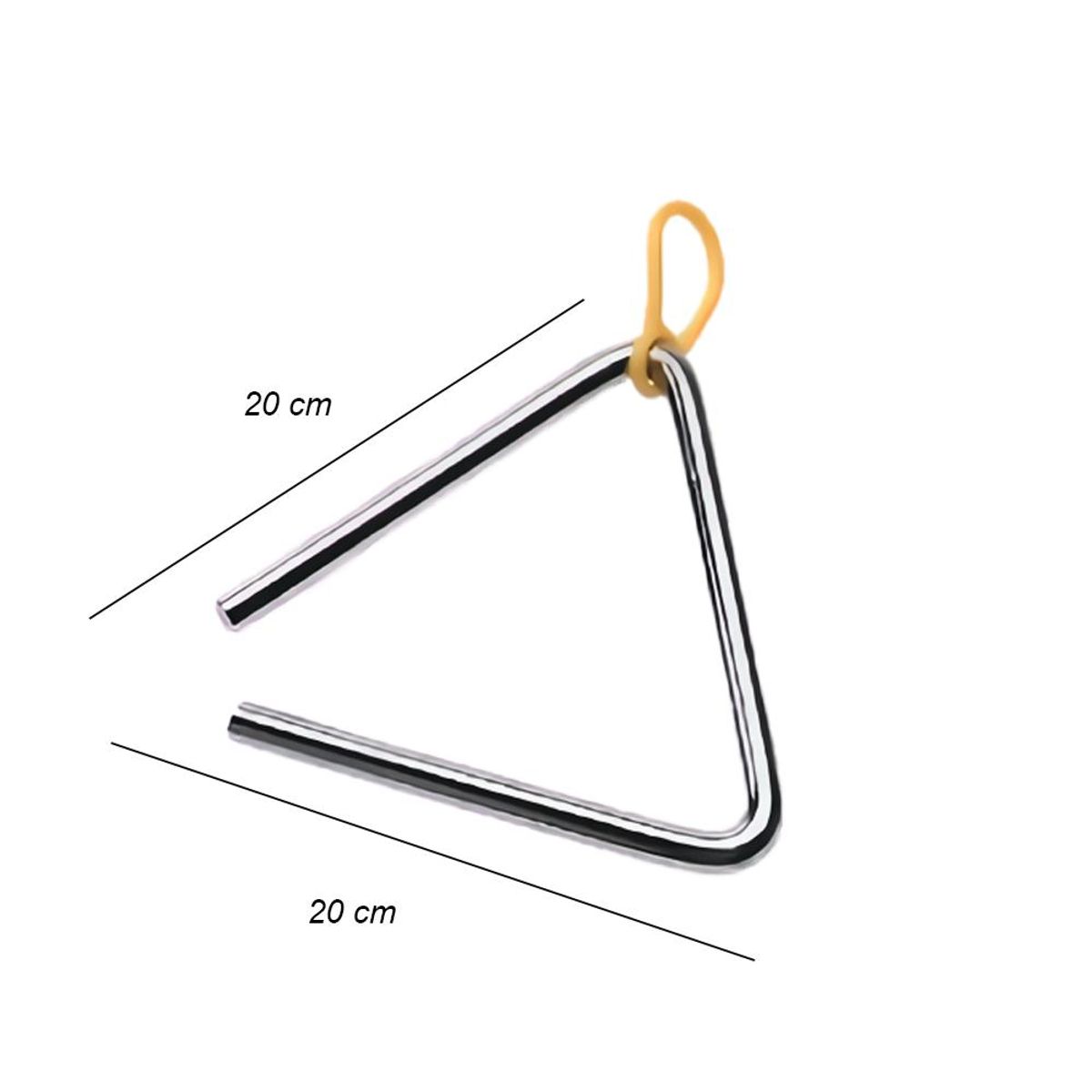 STRAUSS - Triangulo instrumental de 6 pulgadas De Metal