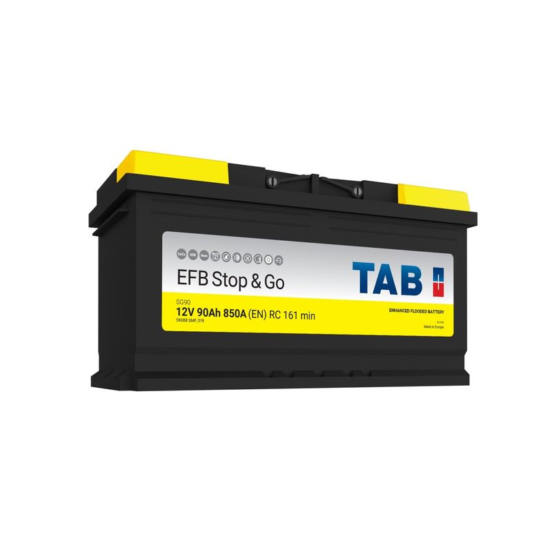 BATERIAS TAB - Batería Start Stop Tab 12v 90a 760cca Sg90 Positivo Derecho