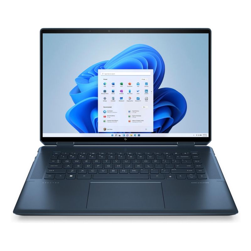 HP - Notebook HP Spectre x360 16-f2097nr 15,6'' OLED  Touch Core i7 16GB RAM 2TB SSD Azul Reacondicionado