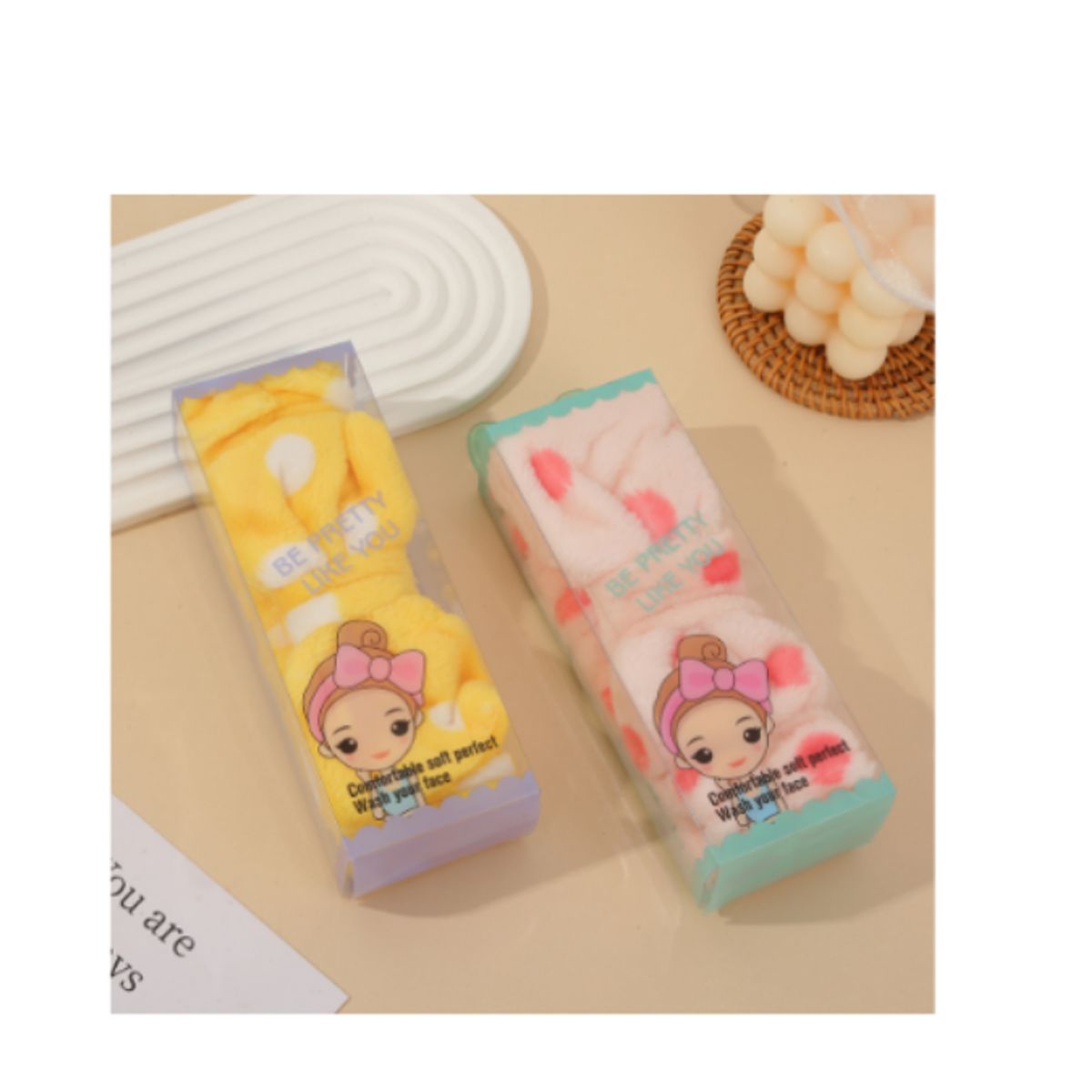 GENERICO - Anguoer® Cintillo Toalla Polar Spa Facial Varios Diseños