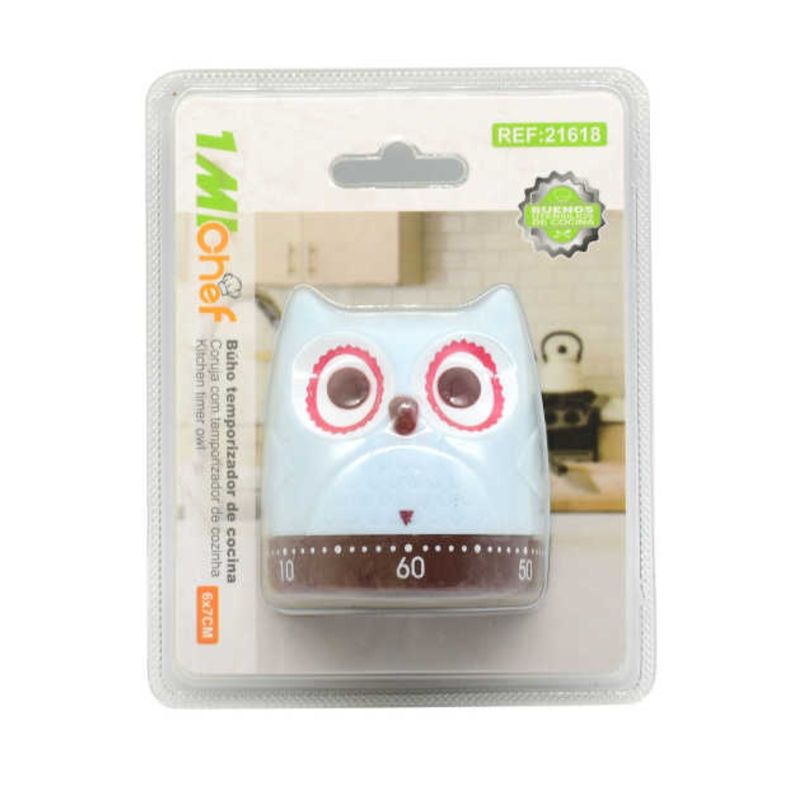 OEM - Temporizador De Cocina Buho 7x6cm
