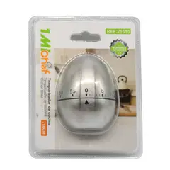 OEM - Temporizador De Cocina Plateado 7x6cm